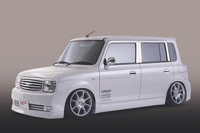 新発売】 引き取りのみ スズキ ラパン HE22 モードパルファム エアロ 
