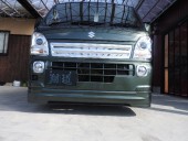 フロントハーフ/アルミラス仕様（素地はシルバー）