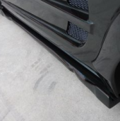 サイドアンダースポイラー/サイドステップ(ダクト2段アルミラス）