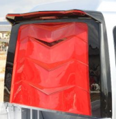 3Ｄバックパネル（ハイマウント付・ダクト/有・無）