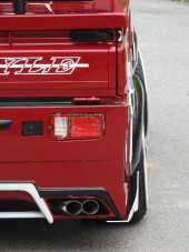 リアバンパー/F-1バックフォグ/専用マフラーカッター