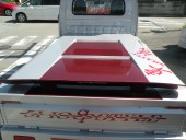 3D荷台FRPカバー（鍵×2.蝶番×2）/専用ウイング跳ね上げウイング