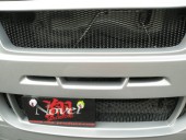 フロントバンパー(通常アミはメッシュ/掲載画像はアルミラス）