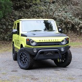 装着例：FRP(画像は車体カラーに合わせて塗装済みのグリルを使用)