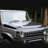 装着例：カモフラージュ柄カーボン