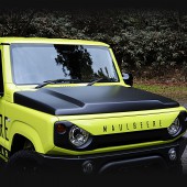 装着例：FRP(画像は黒に塗装済みのボンネットです)