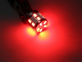 T20 ダブル ステルス LEDバルブ 17チップ レッド