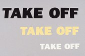 TAKE-OFFステッカー